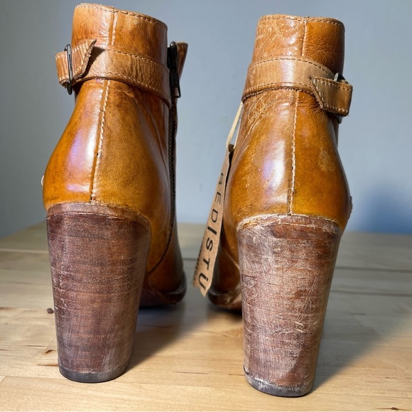 Bed Stu Isla Distressed Leather Booties - Picture 5 of 15